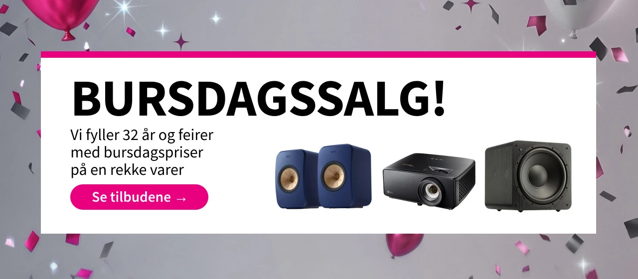 Bursdagssalg hos soundgarden